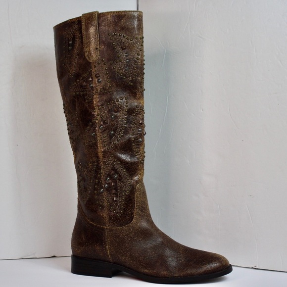 THE FRYE COMPANY Deborah Studded Tall - Picture 12 of 12